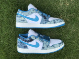 Authentic Air Jordan 1 Low “Washed Denim”