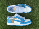 Authentic Travis Scott x Air Jordan 1 Low UNC