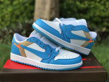 Authentic Travis Scott x Air Jordan 1 Low UNC