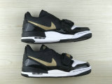 Authentic Air Jordan Legacy 312 Low White/Black/Gold