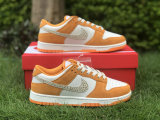 Authentic Nike Dunk Low Safari Swoosh “Kumquat”