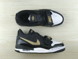 Authentic Air Jordan Legacy 312 Low White/Black/Gold