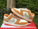Authentic Nike Dunk Low Safari Swoosh “Kumquat”