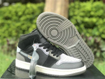Authentic Air Jordan 1 Mid Craft “Inside Out” Black Authentic Air Jordan 1 Mid Craft “Inside Out” Black