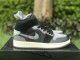 Authentic Air Jordan 1 Mid GS Craft “Inside Out” Black