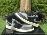 Authentic Air Jordan 1 Mid Craft “Inside Out” Black