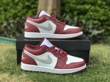 Authentic Air Jordan 1 Low “Bordeaux”