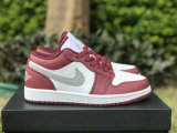 Authentic Air Jordan 1 Low “Bordeaux”