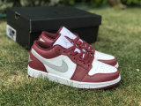 Authentic Air Jordan 1 Low “Bordeaux”