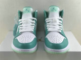 Authentic Air Jordan 1 Mid “Washed Teal”