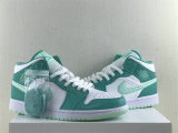 Authentic Air Jordan 1 Mid “Washed Teal”