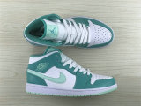 Authentic Air Jordan 1 Mid “Washed Teal”
