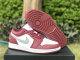 Authentic Air Jordan 1 Low “Bordeaux”