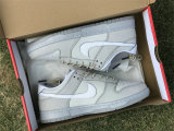 Authentic Nike Dunk Low Grey/White