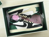 Authentic Travis Scott x Air Jordan 1 Low OG White/Black/Green