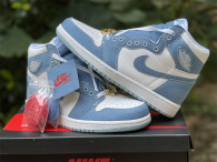 Authentic Air Jordan 1 High OG WMNS “Denim” GS