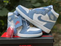 Authentic Air Jordan 1 High OG WMNS “Denim” GS
