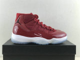Authentic Air Jordan 11 GS Red