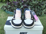 Authentic Travis Scott x Air Jordan 1 Low OG Blue/Black/White