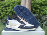 Authentic Travis Scott x Air Jordan 1 Low OG Blue/Black/White