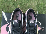 Authentic Travis Scott x Air Jordan 1 Low OG Pink/Black
