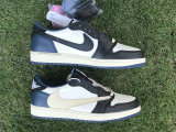 Authentic Travis Scott x Air Jordan 1 Low OG Blue/Black/White