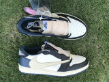 Authentic Travis Scott x Air Jordan 1 Low OG Blue/Black/White