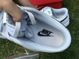 Authentic Nike Dunk Low White/Grey (3D-Styled Swooshes)