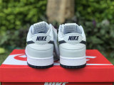 Authentic Nike Dunk Low White/Grey (3D-Styled Swooshes)