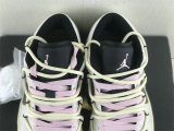 Authentic Travis Scott x Air Jordan 1 Low OG GS Black/Pink/Beige Brown