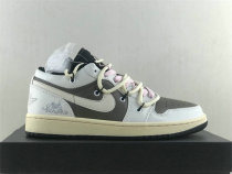 Authentic Travis Scott x Air Jordan 1 Low OG Black/Pink/Beige Brown Authentic Travis Scott x Air Jordan 1 Low OG Black/Pink/Beige Brown