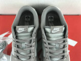 Authentic Nike Dunk Low White/Light Grey