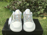 Authentic Air Jordan 1 Low OG White/Silver