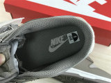 Authentic Nike Dunk Low White/Light Grey