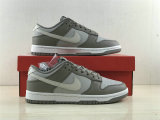 Authentic Nike Dunk Low White/Light Grey