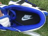 Authentic Nike Dunk Low White/Black/Game Royal