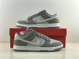 Authentic Nike Dunk Low White/Light Grey