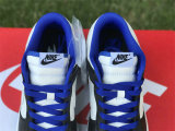 Authentic Nike Dunk Low White/Black/Game Royal