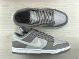 Authentic Nike Dunk Low White/Light Grey