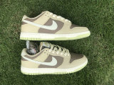 Authentic Nike Dunk Low White/Olive Green