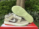 Authentic Nike Dunk Low White/Olive Green