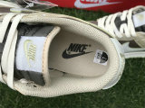 Authentic Nike Dunk Low White/Olive Green