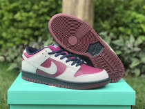 Authentic Nike Dunk Low Pale Ivory/Night Maroon