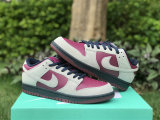 Authentic Nike Dunk Low Pale Ivory/Night Maroon