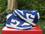 Authentic Nike SB Dunk High Game Royal/White
