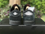 Authentic Travis Scott x Air Jordan 1 Low Black/Phantom