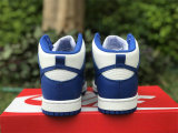 Authentic Nike SB Dunk High Game Royal/White