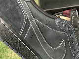 Authentic Travis Scott x Air Jordan 1 Low Black/Phantom