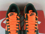 Authentic Nike Dunk Low “Miami Hurricanes”