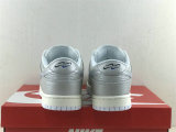 Authentic Nike SB Dunk Low Metallic Silver